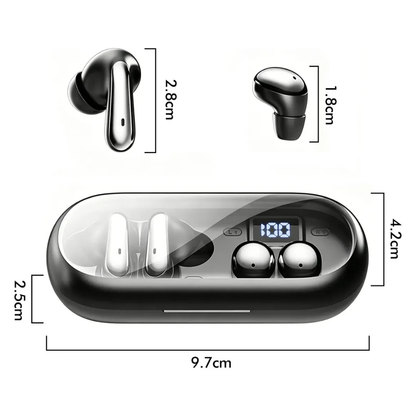 HH More T55 Pro & Mini. Dos en uno. TWS Inalámbricos Bluetooth con Control Táctil