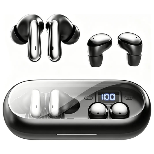 HH More T55 Pro & Mini. Dos en uno. TWS Inalámbricos Bluetooth con Control Táctil