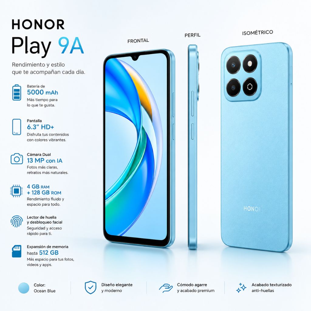 Honor Play 9A 256Gb rom/ 4Gb ram