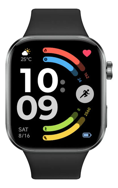 Xiaomi Redmi Watch 6 Negro Pantalla AMOLED 2.07”, GPS GNSS, 150+ Modos Deportivos y Batería Hasta 24 Días