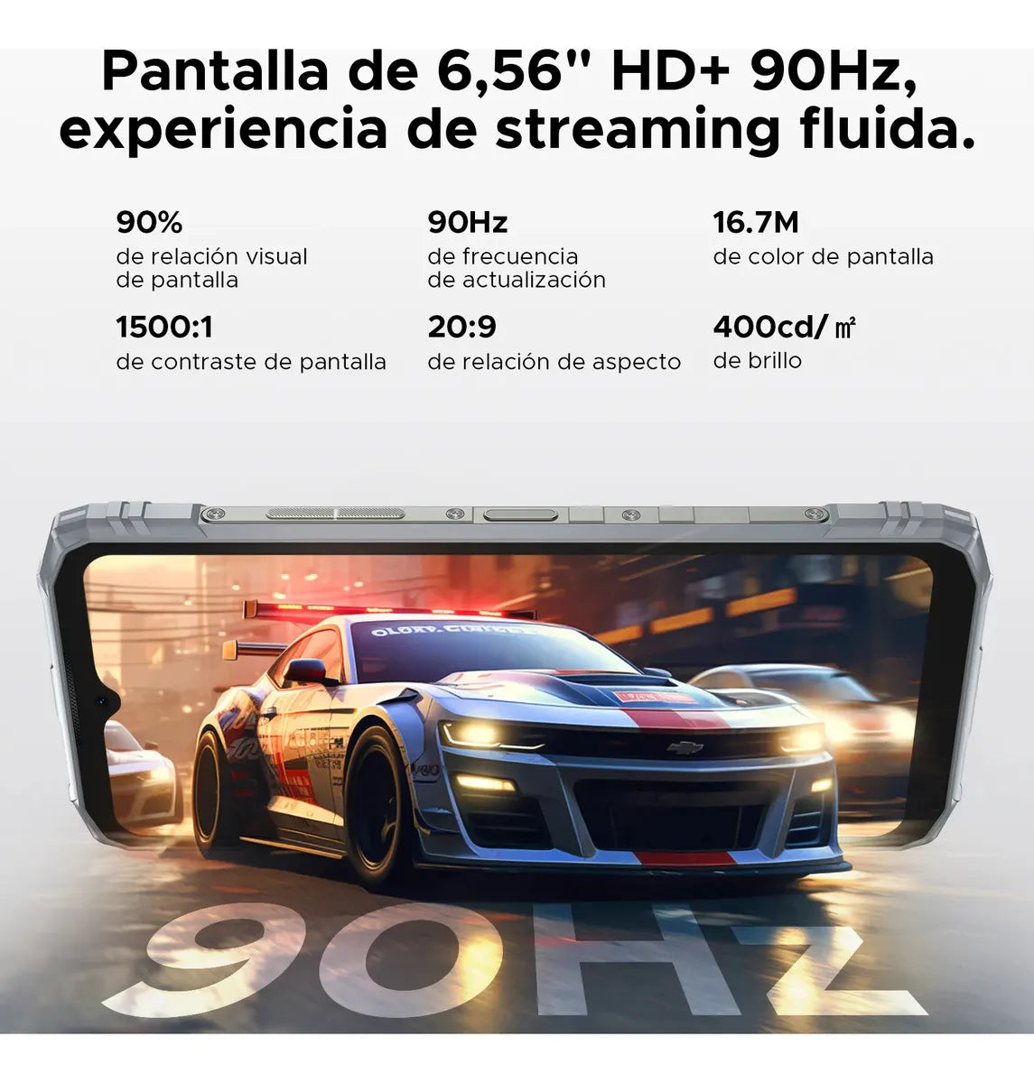DOOGEE Blade10 Pro Energy 256GB 32GB RAM Android 15 – Celular Rugged 6150mAh 50MP Dual SIM