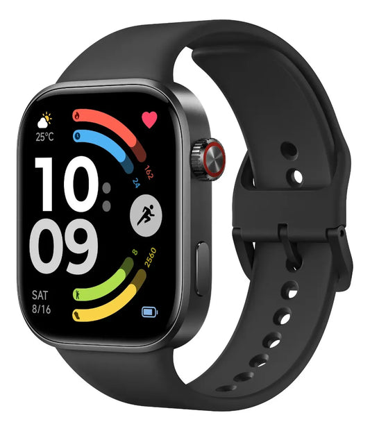 Xiaomi Redmi Watch 6 Negro Pantalla AMOLED 2.07”, GPS GNSS, 150+ Modos Deportivos y Batería Hasta 24 Días