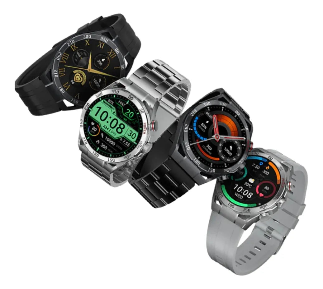 Smartwatch Filwans Gtr Amoled Bluetooth Llamadas, Mensajes.Negro