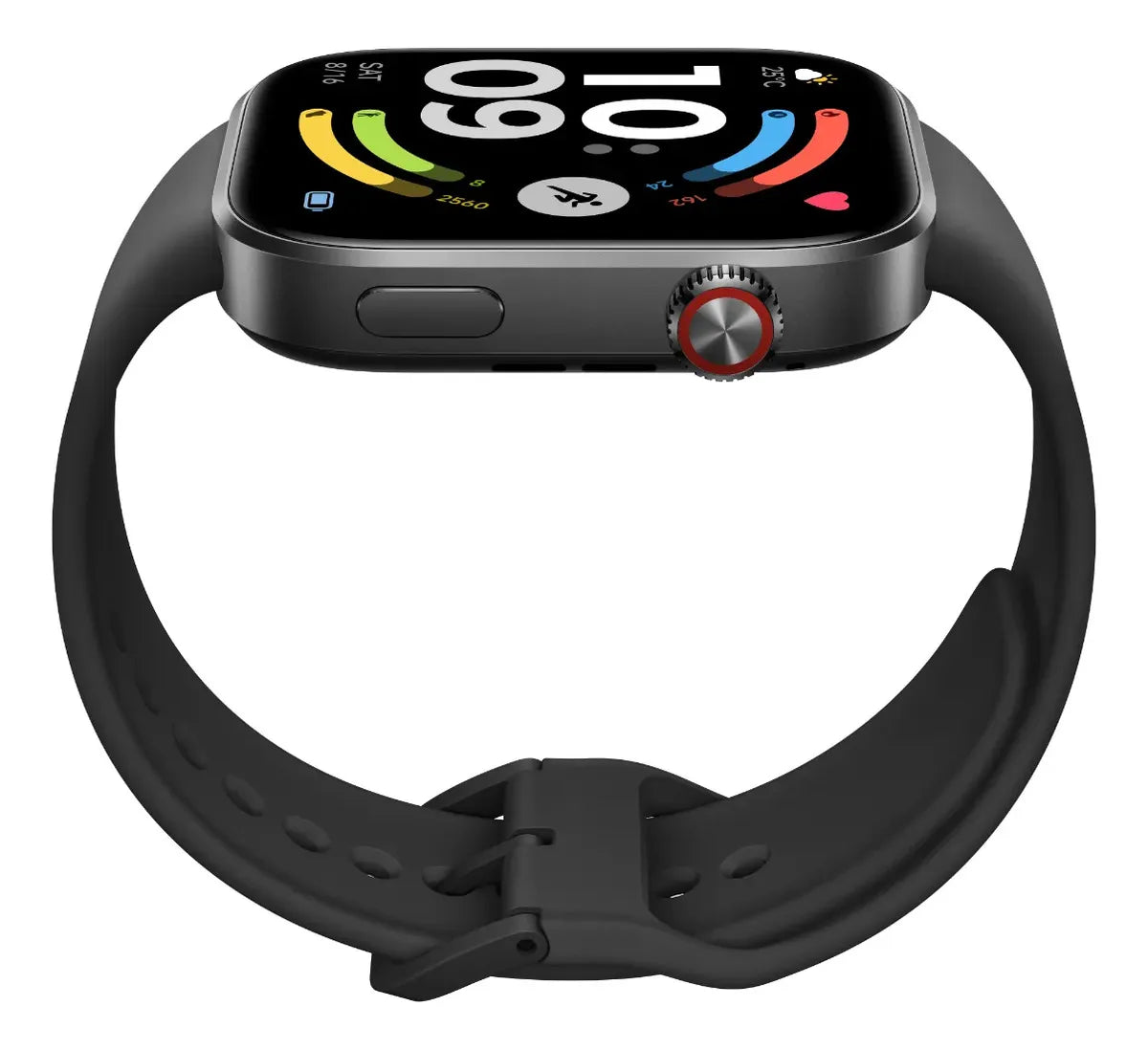 Xiaomi Redmi Watch 6 Negro Pantalla AMOLED 2.07”, GPS GNSS, 150+ Modos Deportivos y Batería Hasta 24 Días