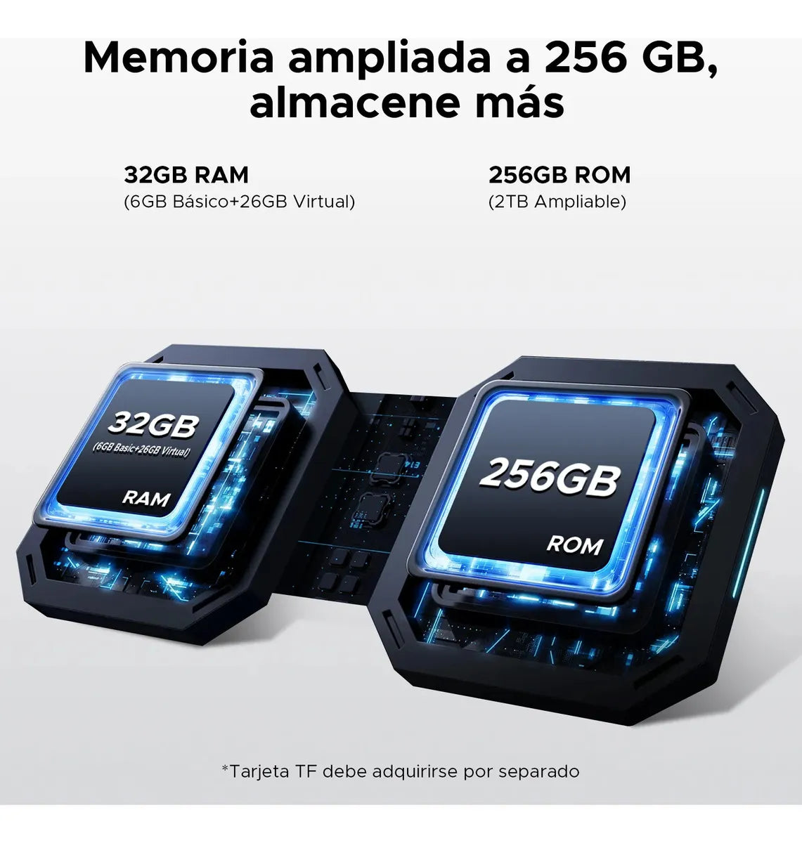 DOOGEE Blade10 Pro Energy 256GB 32GB RAM Android 15 – Celular Rugged 6150mAh 50MP Dual SIM
