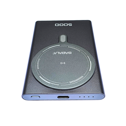 Power Bank Inalámbrico Sabala HD 608 con Carga Rápida de 15W