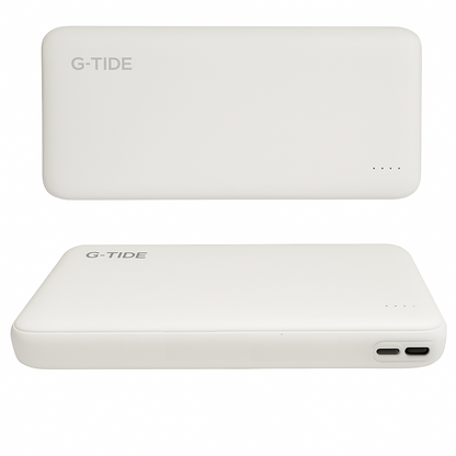 Power Bank 10000Mha P1 G-tide. BLANCO