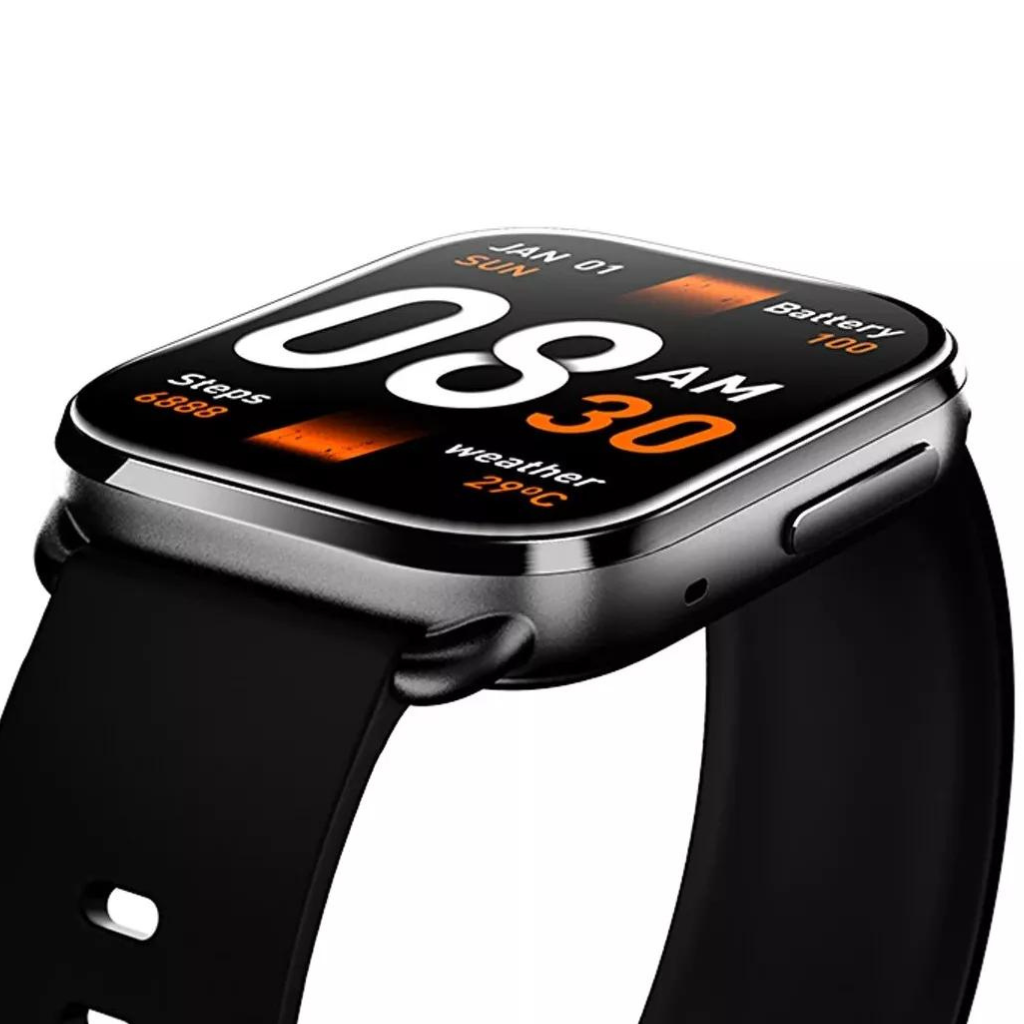Smartband Watch Responde llamadas GS QCY, pantalla 2.02 pulgadas. Batería 10 días, notifica apps. OPEN BOX