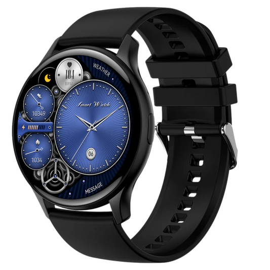 Smartwatch G-Tide R5 Responde Llamadas, Monitoreo de Salud, IP68, Mas de 100 Modos Deportivos, Negro