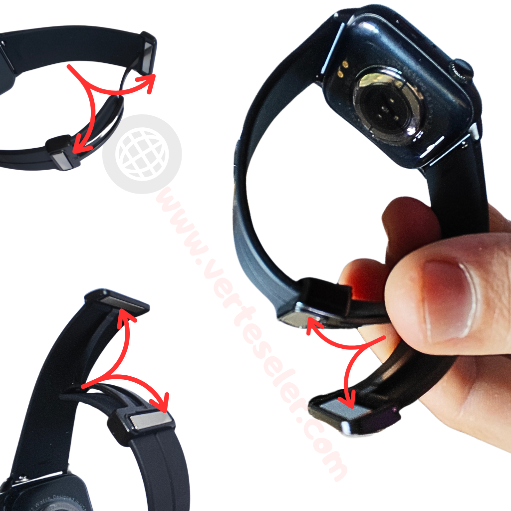 Reloj inteligente G-tide S6 pro smartwatch, pantalla curva amoled, con 3 correas y una pulsera regalo, llamadas, notificaciones