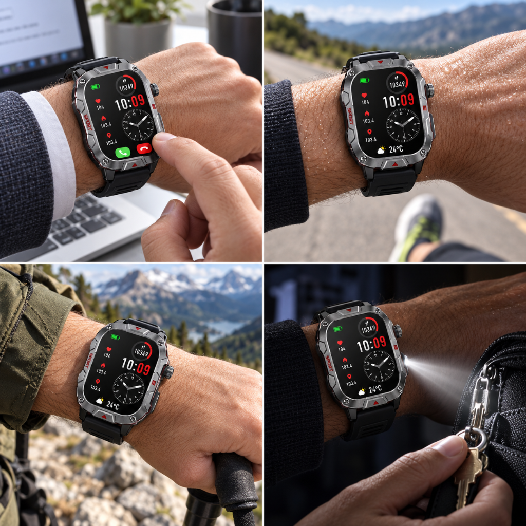 Smartwatch Deportivo + Xiaomi Redmi Buds 6 Play