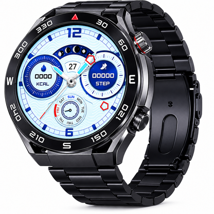 Smartwatch P9 Ultimate con Llamadas Bluetooth, Correas Intercambiables, Modos Deportivos, Brújula y Funciones Inteligentes