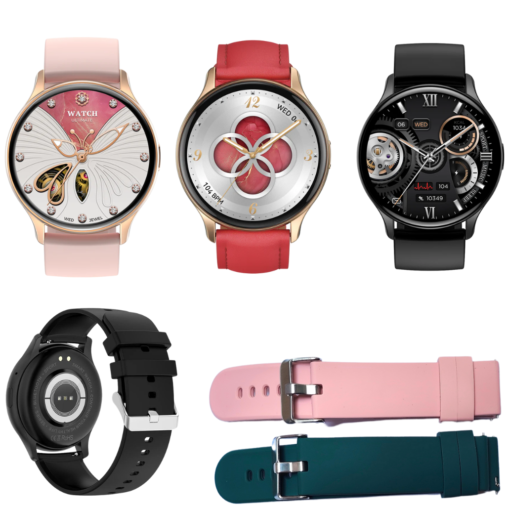 Smartwatch G-Tide R5,Llamadas, Monitoreo de Salud, IP68, Más de 100 Modos Deportivos