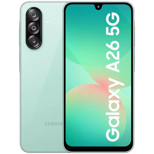 Celular Samsung Galaxy A26 5G 8GB RAM /256 GB Verde Desbloqueado.