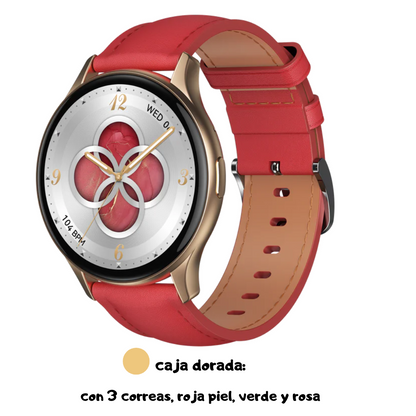 Smartwatch G-Tide R5 Responde Llamadas, Monitoreo de Salud, IP68, Mas de 100 Modos Deportivos, Negro