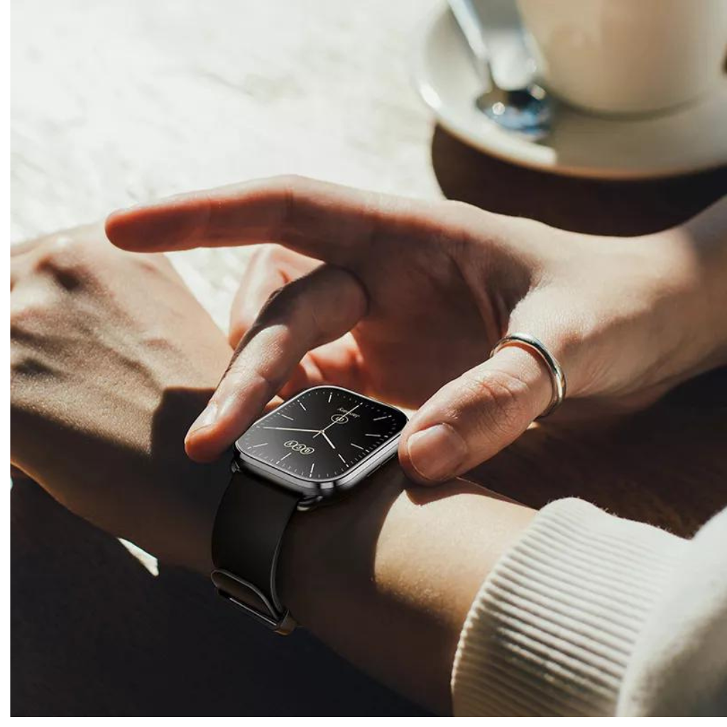 Smartband Watch Responde llamadas GS QCY, pantalla 2.02 pulgadas. Batería 10 días, notifica apps. OPEN BOX