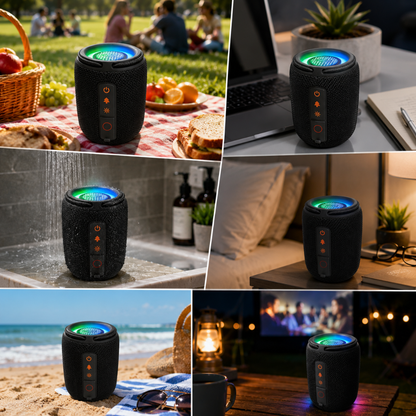 SMARTWACTH G-TIDE R6 PRO (NEGRO) + AUDIFONOS G-TIDE L22 + BOCINA G-TIDE SV-30 (NEGRA)