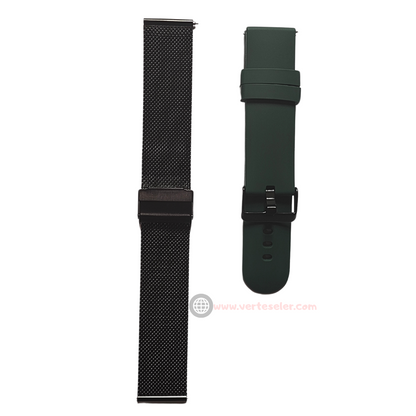 Reloj inteligente G-tide S6 pro smartwatch, pantalla curva amoled, con 3 correas y una pulsera regalo, llamadas, notificaciones