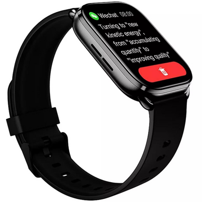 Smartband Watch Responde llamadas GS QCY, pantalla 2.02 pulgadas. Batería 10 días, notifica apps. OPEN BOX