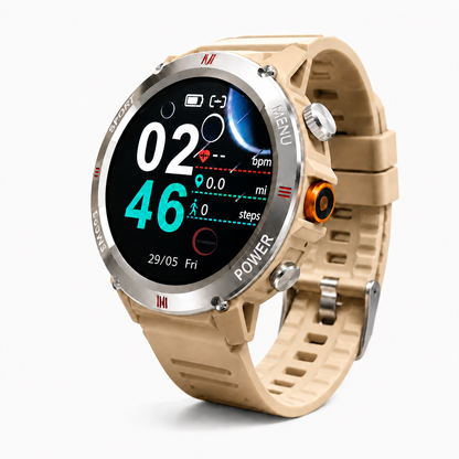 Smartwatch Bluetooth IP68 con Llamadas, Pantalla Táctil y Batería 5-7 Días