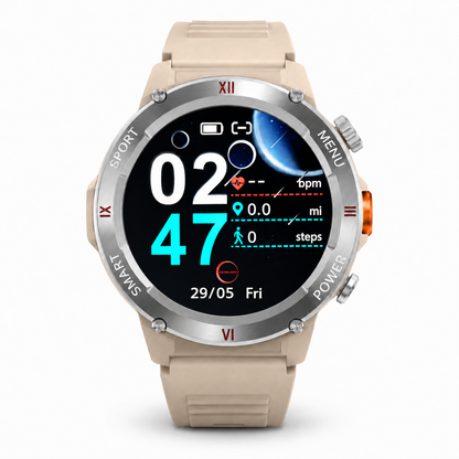 Smartwatch Bluetooth IP68 con Llamadas, Pantalla Táctil y Batería 5-7 Días