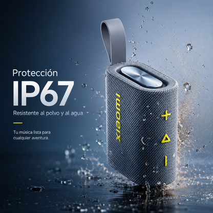 Bocina Bluetooth Xiaomi Sound Pocket 5W Portátil IP67 Bluetooth 5.4 Azul Grisáceo